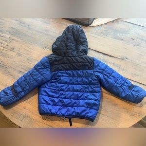 The North Face reversible hooded puffer jacket, toddler
